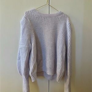 Lavender Knit Women's Sweater